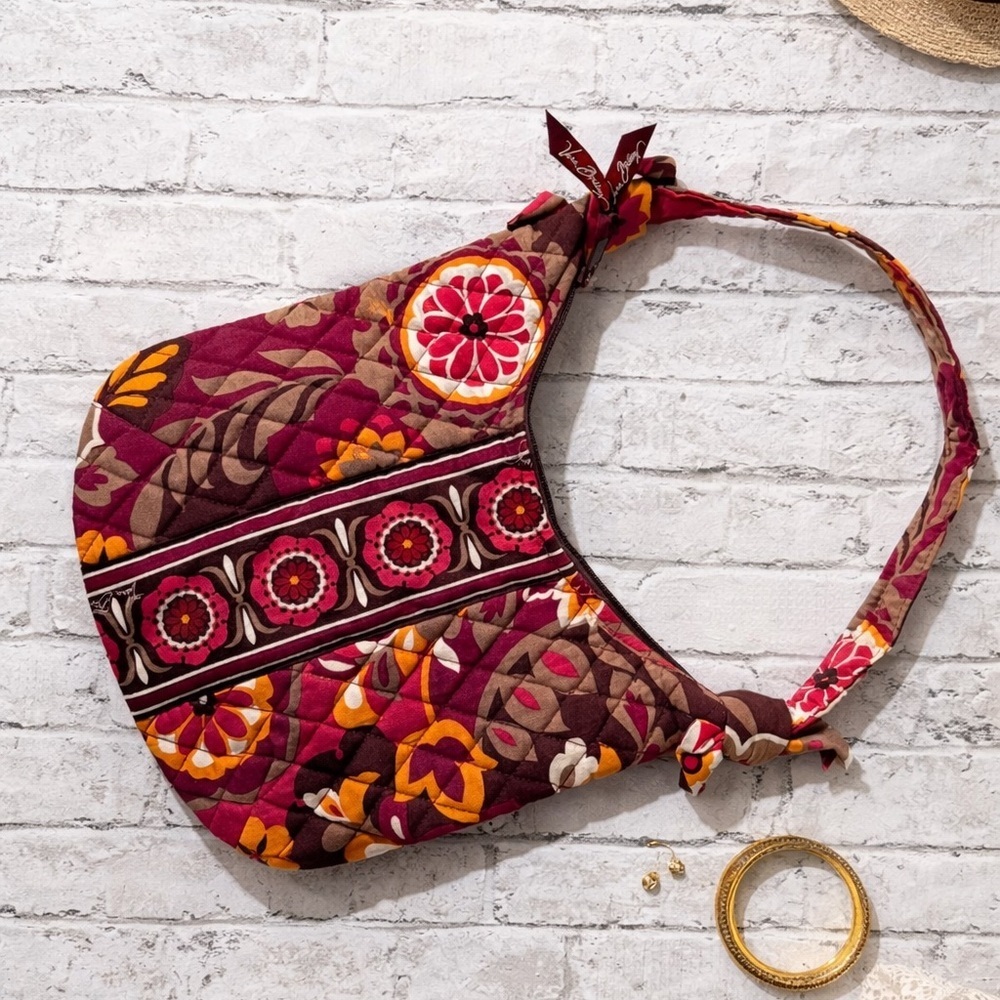 Vera Bradley Multicolor Floral Hobo Bag